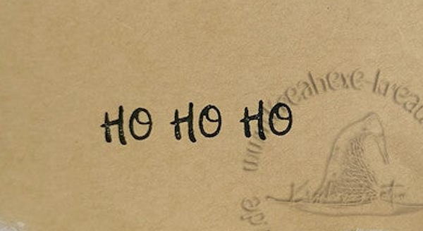 Stempel  " Ho Ho Ho "