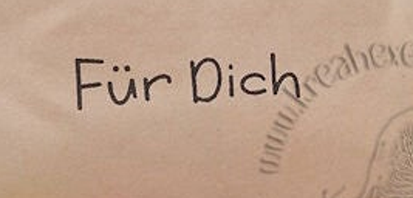 Stempel  "Für Dich"
