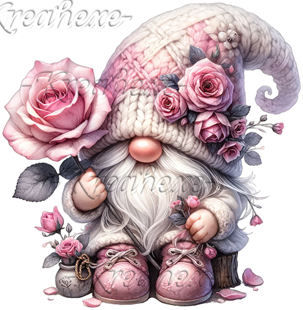 rosa Rosen Gnome (p 23)