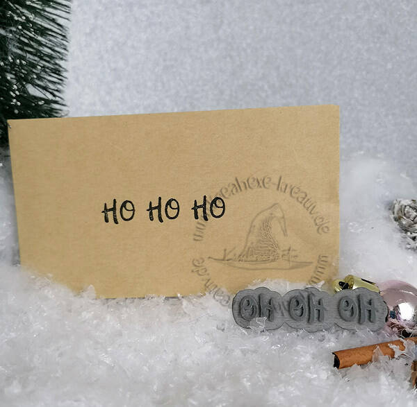 Stempel  " Ho Ho Ho "