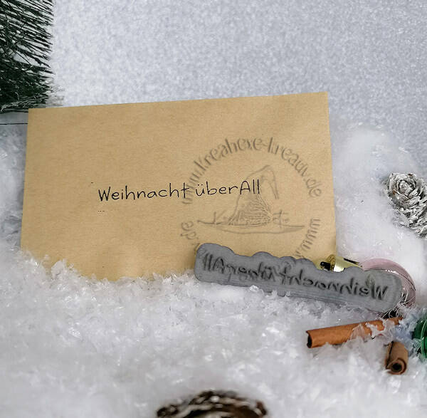 Stempel  " Weihnacht überAll "