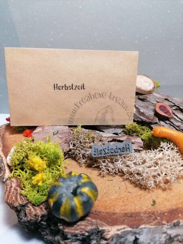 Stempelgummi  "Herbstzeit "