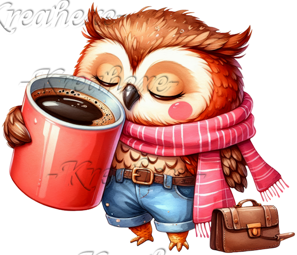 Kaffee Eule (d 14)