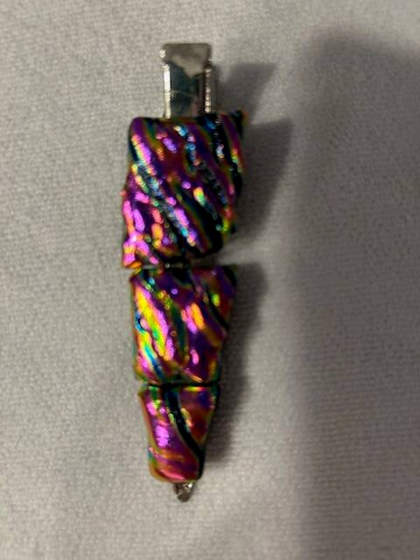 Dichroic Glass Clip Barrett