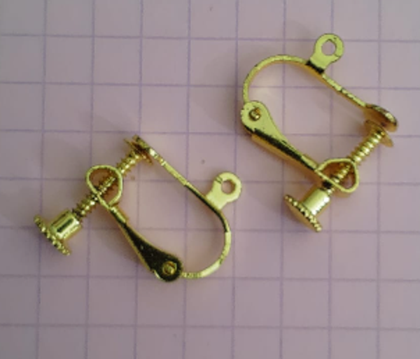 Clip doré