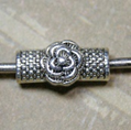 tube  fleur rose