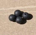 perle obsidienne noir
