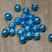 " perle nacrée " TURQUOISE Ø 8 mm