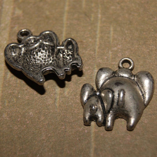 Eléphant mère et enfant