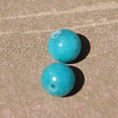 perle jade bleu Ø8