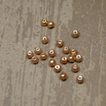 " perle nacrée " DORÉ Ø 4 mm
