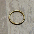 anneaux  doré Ø14mm (l'unité)