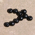 perle onyx noir Ø4