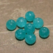 perle amazonite Ø6