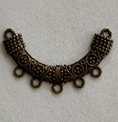 demi cercle viking bronze