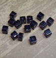cube verre VIOLET 6x6
