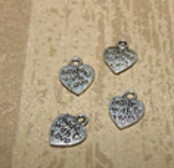 cœur made  with love10x11