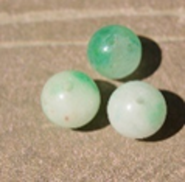 perle kunzite vert