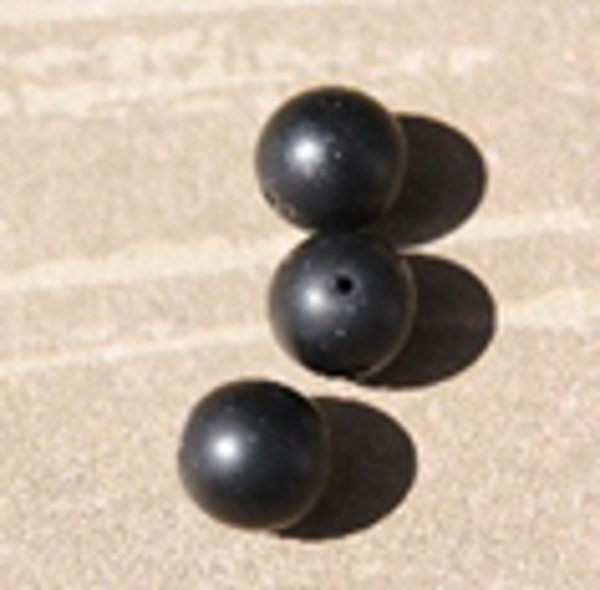 perle obsidienne noir