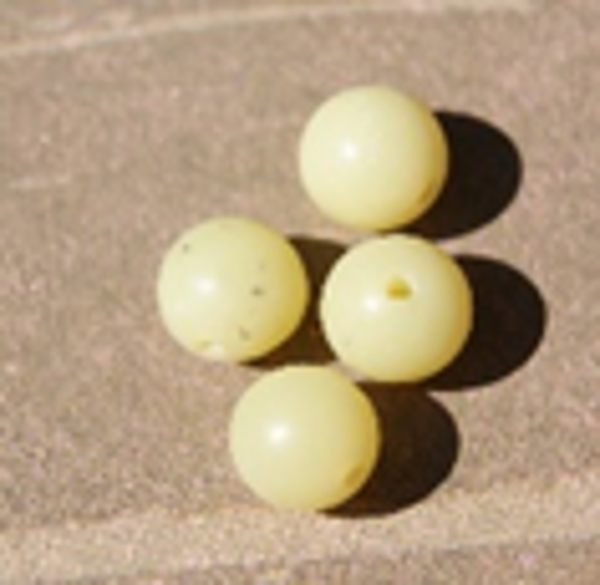 perle péridot jaune