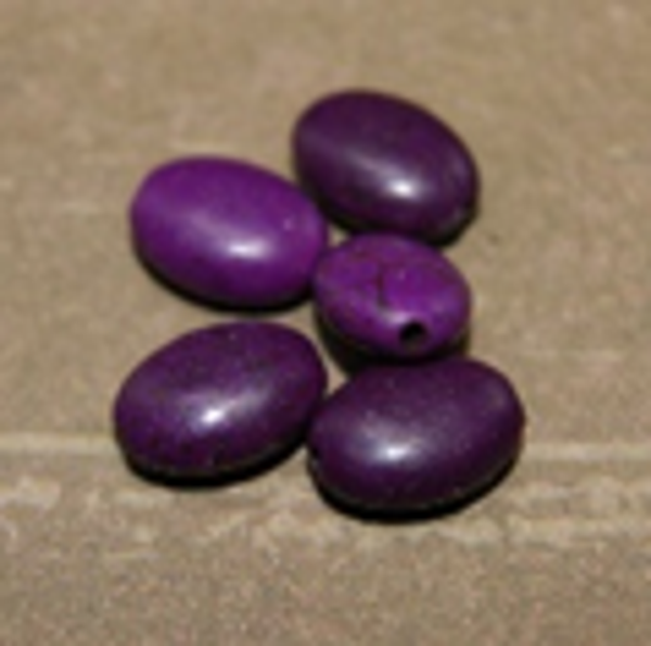 TURQUOISE VIOLET plate 13x10x6