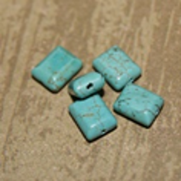 TURQUOISE RECTANGLE 10X9