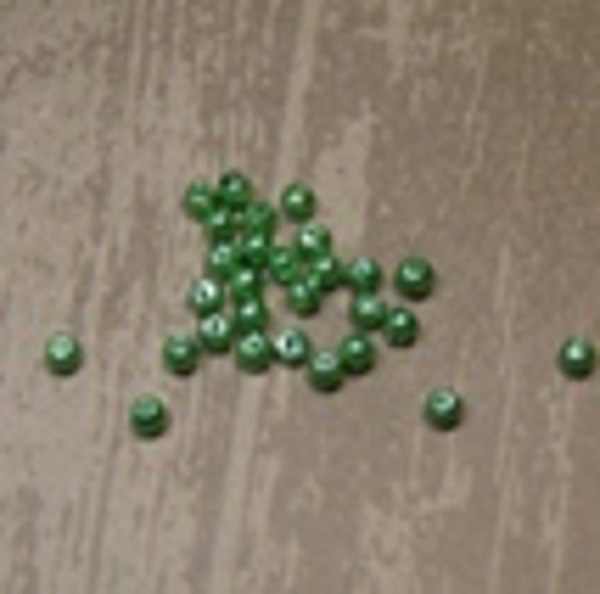 " perle nacrée " VERT Ø 4 mm