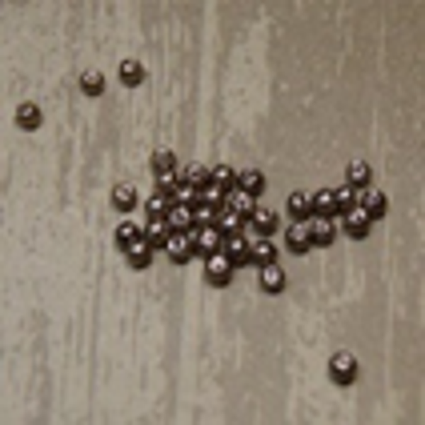 " perle nacrée " MARRON Ø 4 mm