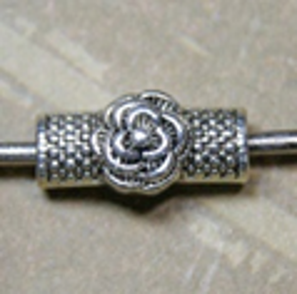 tube  fleur rose