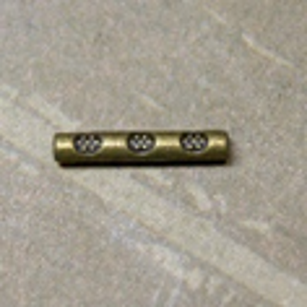 tube fin bronze 3 fleurs