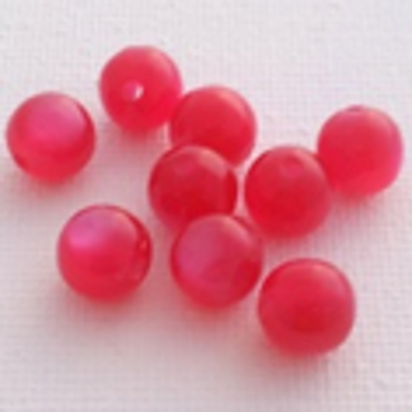 ŒIL DE CHAT Ø8MM Framboise