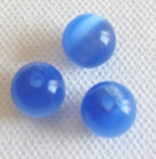 ŒIL DE CHAT Ø10 MM	bleu  pervenche