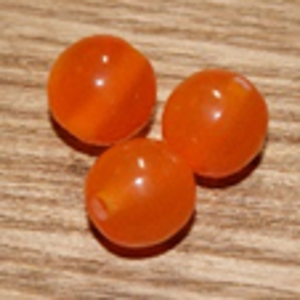ŒIL DE CHAT Ø12 MM ORANGE CLAIR
