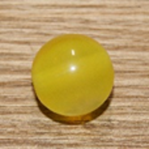 ŒIL DE CHAT  Ø 17 MM JAUNE