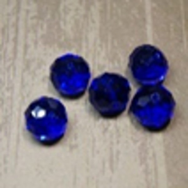perle cristal BLEU MARINE 16x12