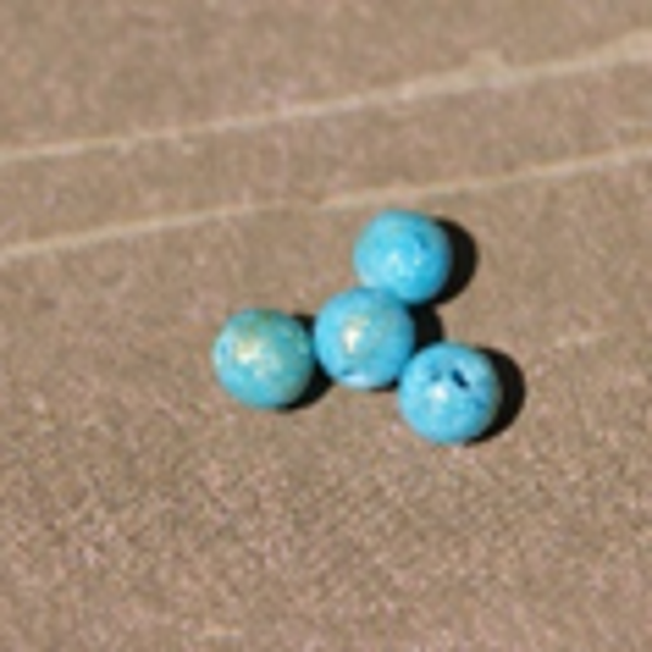 perle jade BLEU OR Ø4