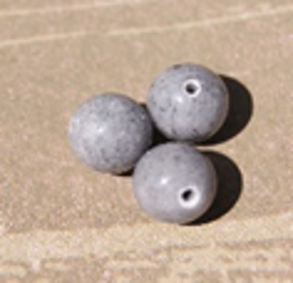 perle jade gris Ø10