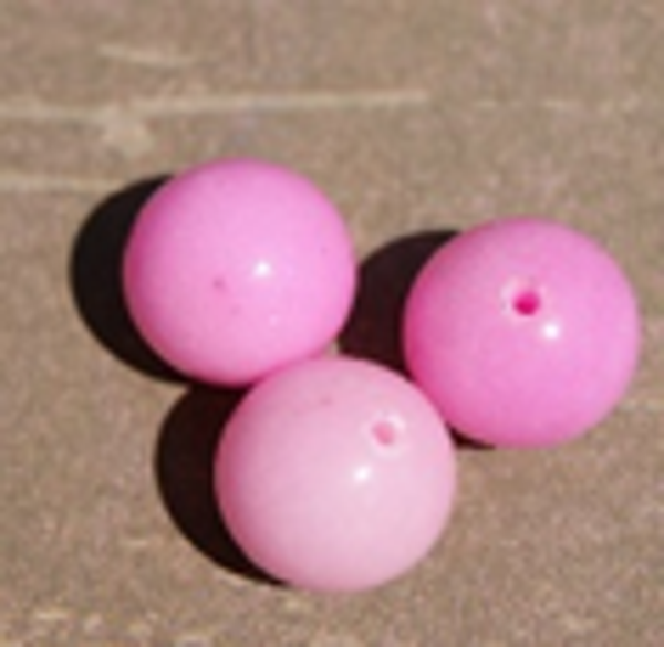 perle jade  rose pale Ø14