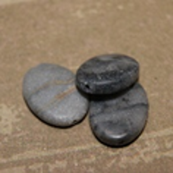 perle JASPE ovale 20x15