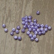 " perle nacrée " MAUVE CLAIR                 Ø 4 mm