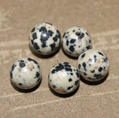 perle jaspe dalmatien Ø10