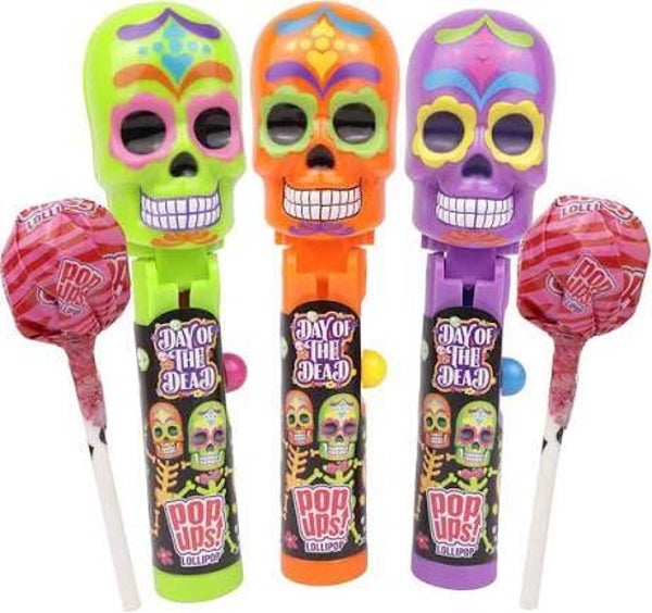 Sweet skulls pop up lollipop