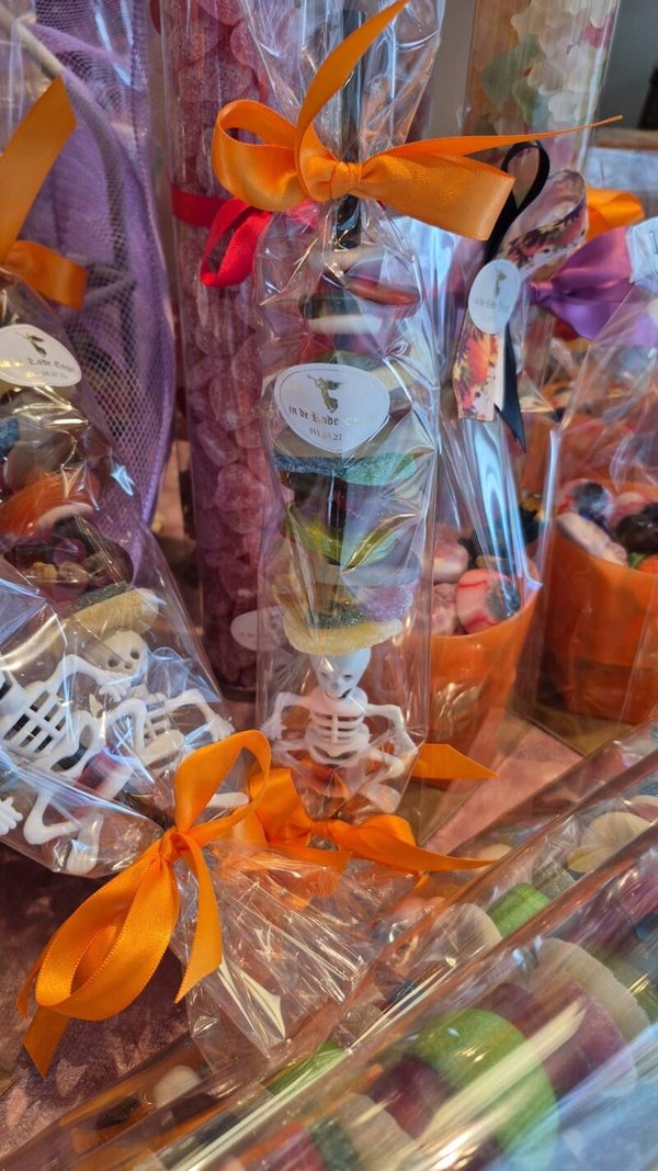 Snoep rietje halloween.