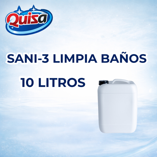Sani-3 Limpia Baños 10 Litros