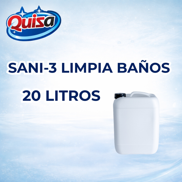 Sani-3 Limpia Baños 20 Litros