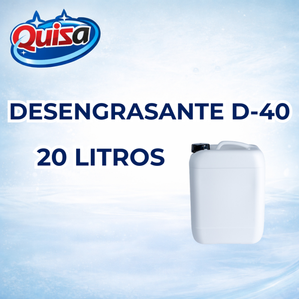 Desengrasante D-40 20 Litros