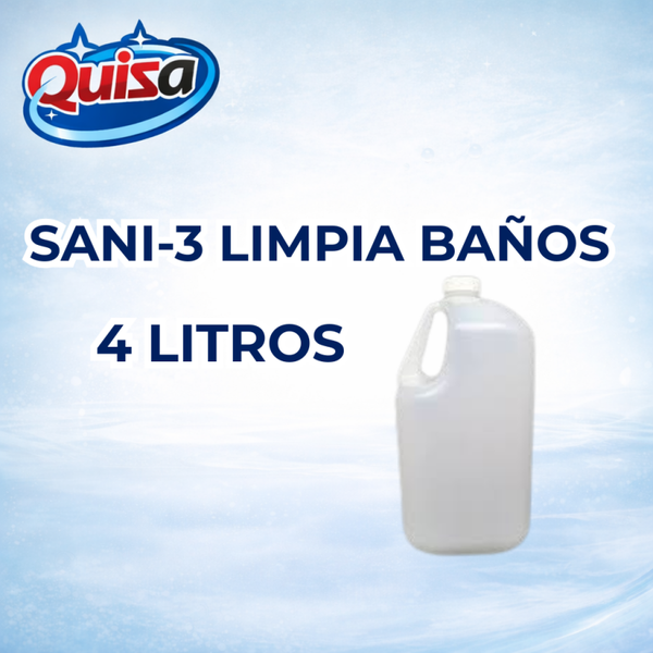 Sani-3 Limpia Baños 4 Litros