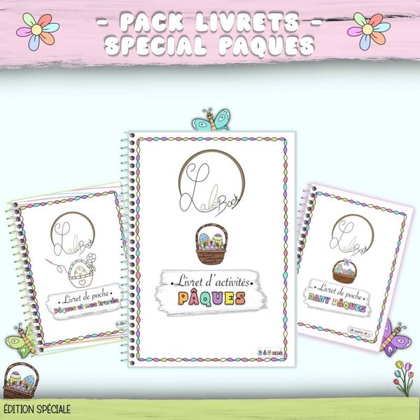 Pack Livrets - Spécial Pâques 🐣🐰🐓