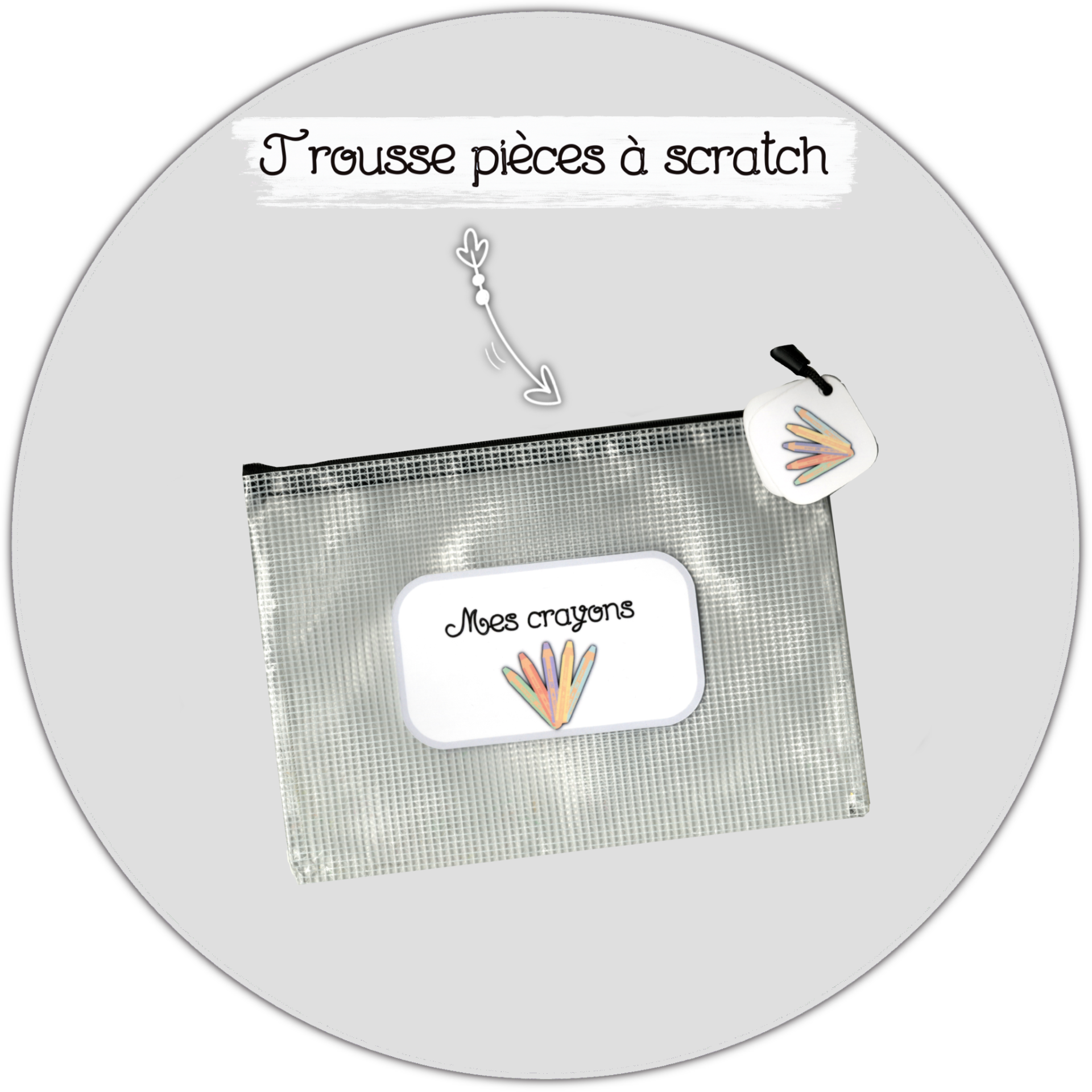 Trousse - Mes crayons