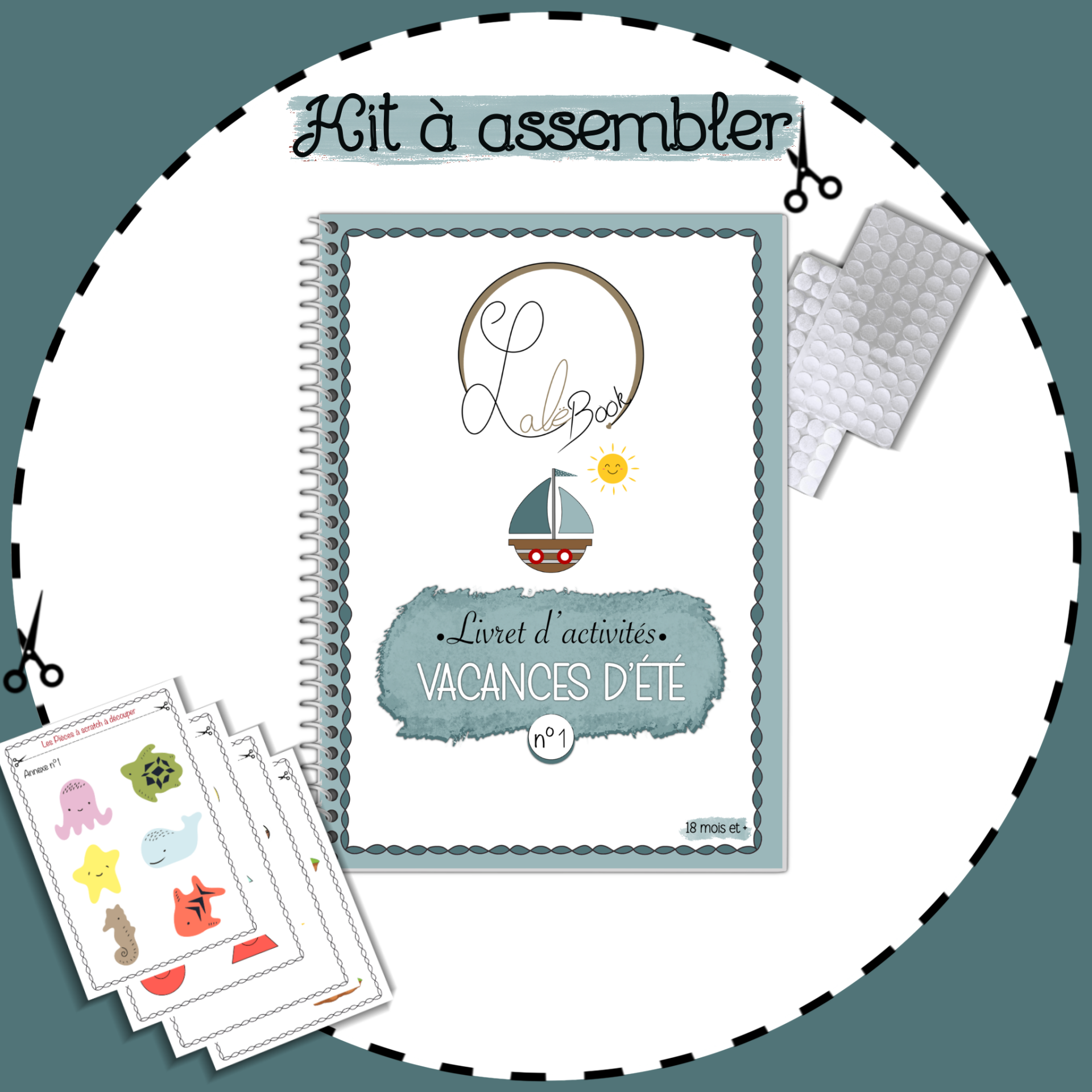 Kit à assembler : Vacance d'Été ☀️